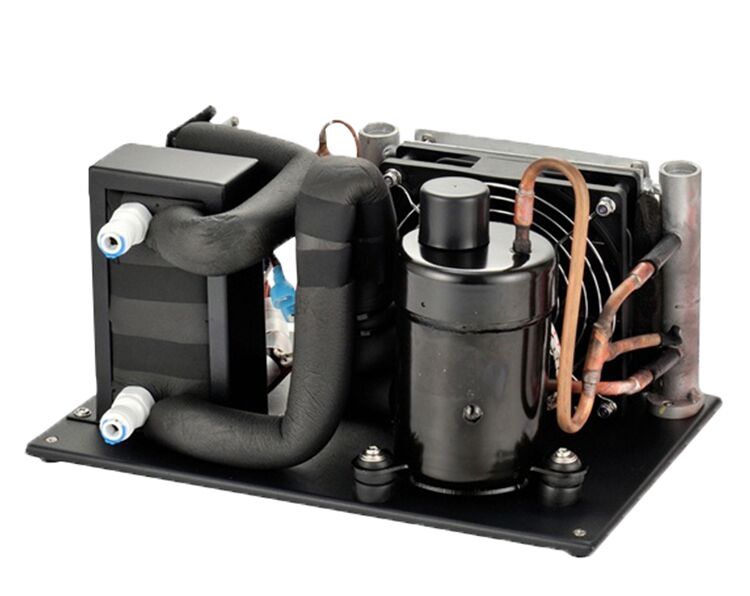 Low vibration mini-compressor cooling system made by Termotek